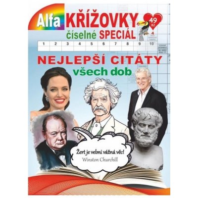 Křížovky číselné speciál 4/2020 - Nejlepší citáty všech dob