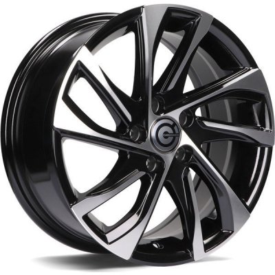 Carbonado Torino 6,5x15 5x98 ET40 black polished – Hledejceny.cz