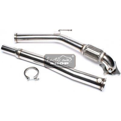 TA Technix downpipe VW Golf 5 / Golf 6 / Jetta III (162) - průměr 76mm – Zboží Mobilmania