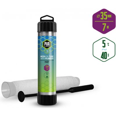 DELPHIN Punčocha PVA n´tastic TUBA+TLOUK 7 m široká 35 mm Rychle rozpustná – Hledejceny.cz