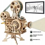 Robotime 3D mechanické puzzle Vitascope filmový projektor 183 ks – Zboží Dáma