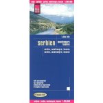 Srbsko Černá Hora Kosovo Serbia Montenegro 1:385t mapa RKH – Zboží Dáma