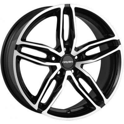 Carmani 13 8x18 5x114,3 ET45 black polished – Sleviste.cz