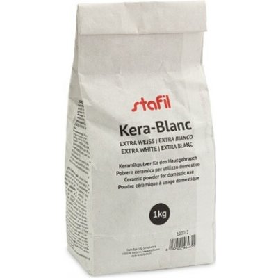 Stafil Kera-Blanc odlévací hmota sádrová extra bílá 1 kg – Hledejceny.cz