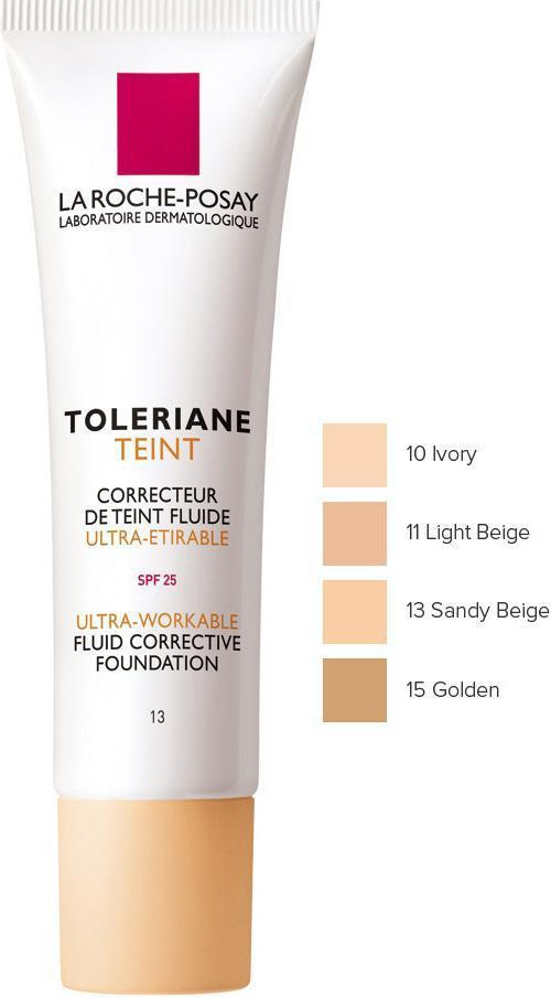 La Roche Posay Toleriane Teint Corrective Fluid fluidní make-up pro  citlivou pleť SPF25 15 30 ml od 649 Kč - Heureka.cz