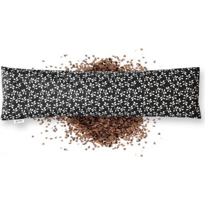 GADEO nahřívací pohankový bederní polštářek ČERNÉ LÍSTEČKY – Zboží Mobilmania