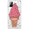 Pouzdro a kryt na mobilní telefon Samsung PROTEMIO 24543 ART Silikonový kryt Samsung Galaxy M51 STRAWBERRY ICE CREAM