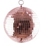 Stage effects Zrcadlová koule 20 cm, růžová – Zboží Dáma