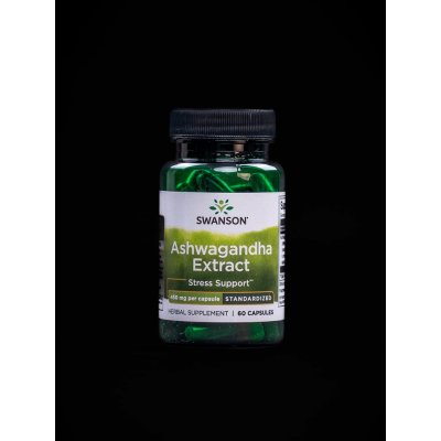 Swanson Ashwagandha Extract 450 mg 60 kapslí – Hledejceny.cz