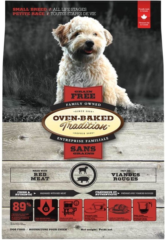 Oven Baked Tradition Adult DOG Grain Free Red Meat Small Breed 1 kg