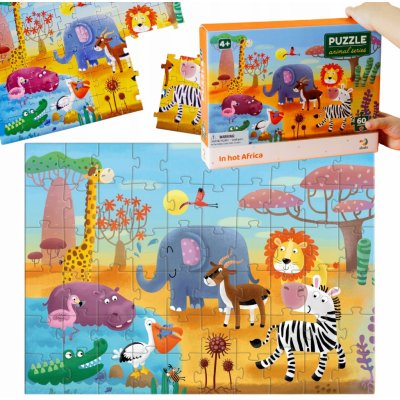 Dodo biomy vedro v africe 60 dílků – Zboží Dáma