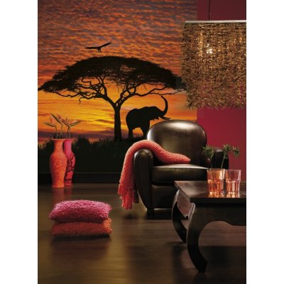 Komar 4-501 Fototapeta African Sunset 194 x 270 cm – Zboží Mobilmania