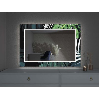 Artalo LED zrcadlo s dekorem D17 90 x 120 cm – Zboží Mobilmania