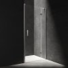 Pevné stěny do sprchových koutů Omnires Manhattan sprchové dveře 98 cm sklopné chrom lesk/průhledné sklo ADP10XLUX-TCRTR