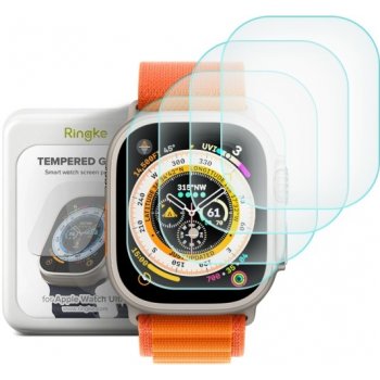 RINGKE 4x Ochranné sklo pro Apple Watch Ultra 1 / 2 49mm 54159