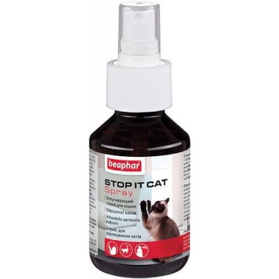 Beaphar odpuzovač Stop It Cat interiér spray 100ml – Sleviste.cz