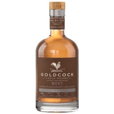 Gold Cock 2017 Peated Plantation Cask Finish 60,5% 0,7 l (karton)