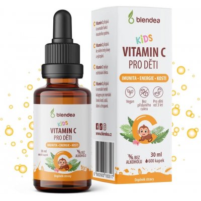 Blendea KIDS Vitamin C kapky pro děti 30 ml – Hledejceny.cz