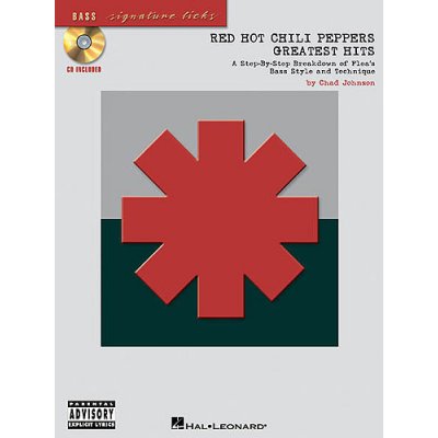 Red Hot Chili Peppers Greatest Hits Signature Licks For Bass Guitar tabulatury noty baskytara + audio – Hledejceny.cz