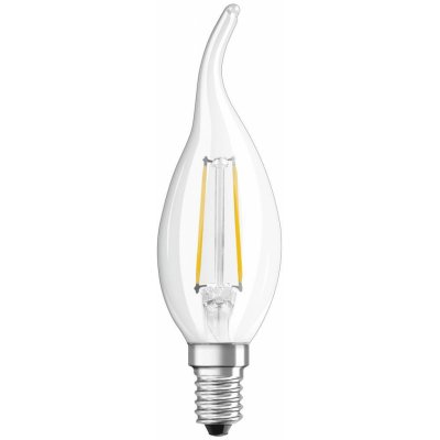 Osram LED žárovka LED E14 BA35 CL 4W = 40W 470lm 2700K Teplá bílá 300° Filament SUPERSTAR Stmívatelná OSRSTAK1135 – Zboží Mobilmania