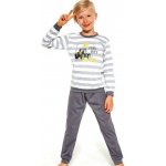 Cornette dětské pyžamo Traktor E šedá – Zboží Mobilmania