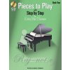 Noty a zpěvník Pieces to Play 2 by Edna Mae Burnam + CD / jednoduché skladbičky pro klavír
