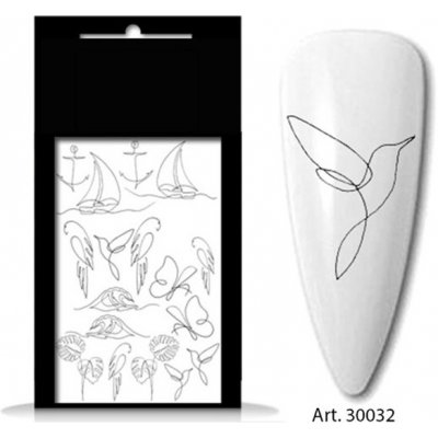 BIO nails vodolepka 30032 ornament – Zbozi.Blesk.cz