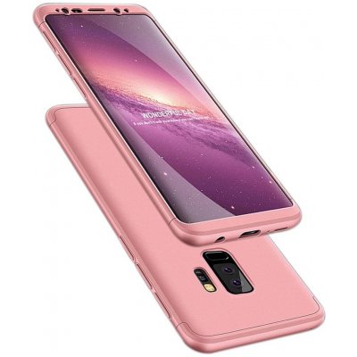 Pouzdro Beweare 360 oboustranné Samsung Galaxy S9 Plus - růžové – Sleviste.cz