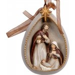 Clayre & Eef Šedá antik závěsná dekorace svatá rodina - 8*4*11 cm – Hledejceny.cz