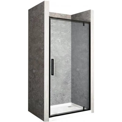 MAXMAX Sprchové dveře Rea RAPID swing 90 cm - černé – Zbozi.Blesk.cz