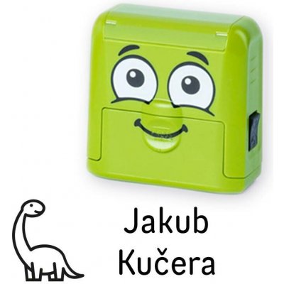 Mama Labels Razítko se jménem na dětské oblečení, DINOSAURUS – Sleviste.cz