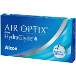 Alcon Air Optix Plus Hydraglyde měsíční kontaktní čočky 6 čoček – Zboží Mobilmania