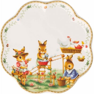 Villeroy & Boch Annual Easter Edition 2026 talíř zajíček Anna, Max a Paul 22,3 cm – Hledejceny.cz