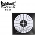 Wosport WST sada 100 ks papírových terčů 140 × 140 mm Černá – Zboží Dáma
