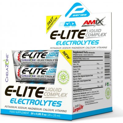 Amix Performance E lite Electrolytes 20 x Pomeranč 25 ml – Hledejceny.cz