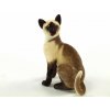 Plyšák sedící kočka Micka ocelot výška 45 cm