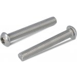 INOX ISO 7380-1 šrouby s půlkulatou hlavou na TORX, celý závit, nerez A2 Varianta: ISO 7380-1 šroub půlkulatá hlava na TORX celozávit, nerez A2 M10X70/70 TX50 – Zboží Mobilmania