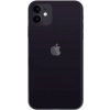 Náhradní kryt na mobilní telefon Kryt Apple iPhone 12 MINI zadní + střední černý