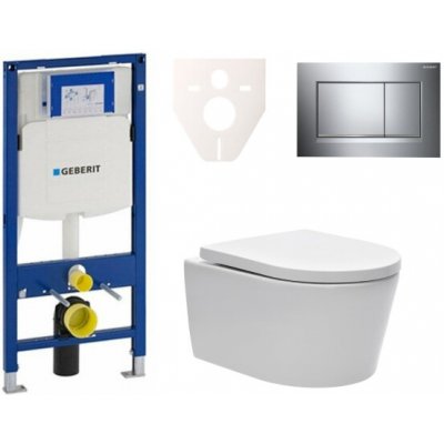 Závěsný WC set Geberit do lehkých stěn / předstěnová montáž + WC SAT Brevis SIKOGES3W6 – Hledejceny.cz