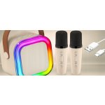 KARAOKE SET 2 MIKROFONY + BLUETOOTH BEZDRÁTOVÝ REPRODUKTOR SUPER ZVUK – Zbozi.Blesk.cz