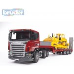 Bruder 3555 Nákladní auto SCANIA návěs buldozer – Zbozi.Blesk.cz