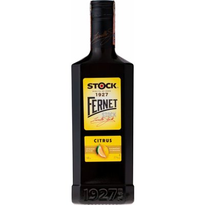 Fernet Stock Citrus 27% 0,5 l (holá láhev) – Zbozi.Blesk.cz