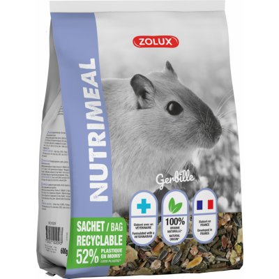 Zolux Krmivo Pískomil NUTRIMEAL 600 g – Zbozi.Blesk.cz