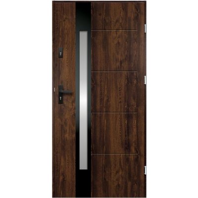 O.K. Doors P55 Ariadna 90 P ořech tmavý prosklené Z46482 – Hledejceny.cz