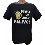 Tričko Pivo je moje palivo černé – Hledejceny.cz