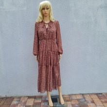 Dolce Moda dámské letní šaty 0139 hnědé