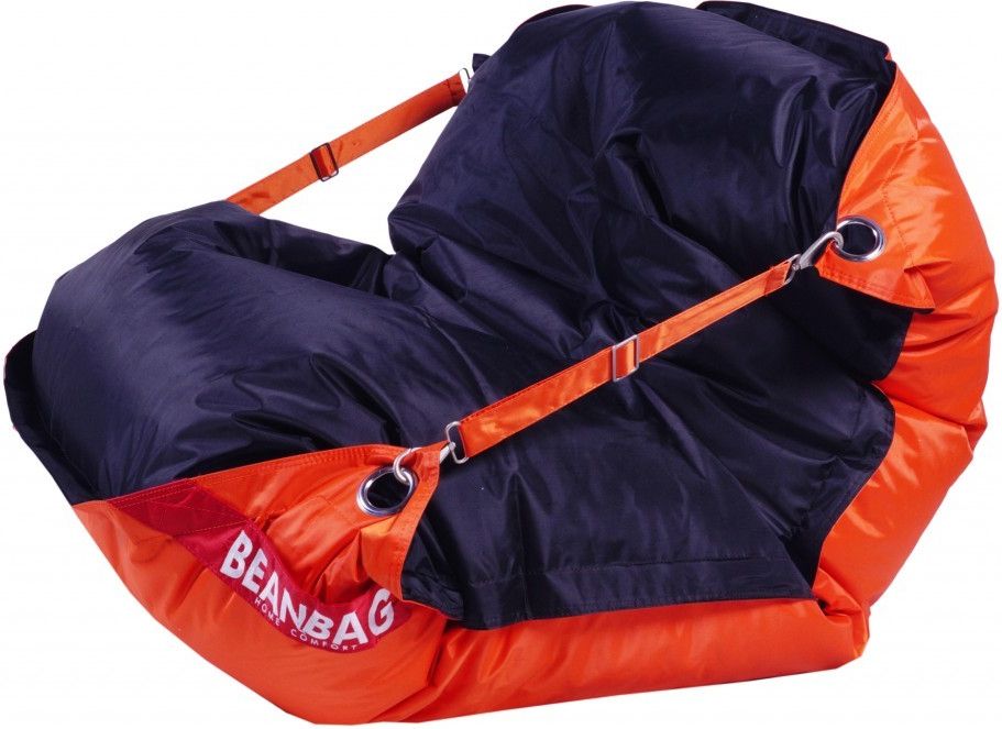 BeanBag 189x140 duo orange black