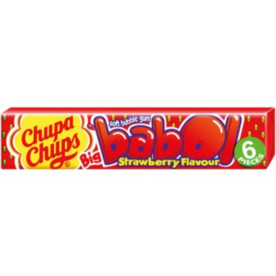 Chupa Chups Big Babol Strawberry 28 g – Hledejceny.cz