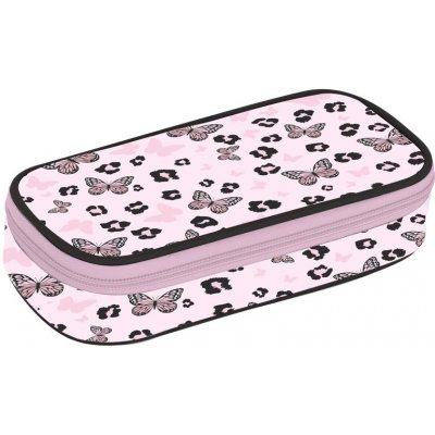 Oxybag etue Jumbo oxy next Butterfly pink – Zboží Dáma