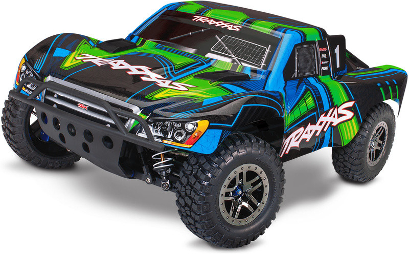 Traxxas Slash Ultimate 4WD VXL TQi RTR zelená 1:10